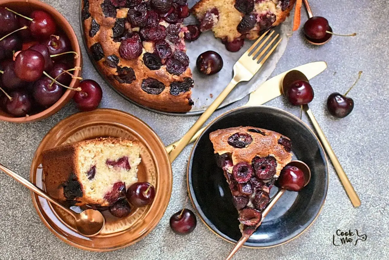 Simple Cherry Cake
