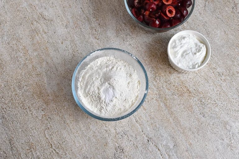 Step 2 - Simple Cherry Cake