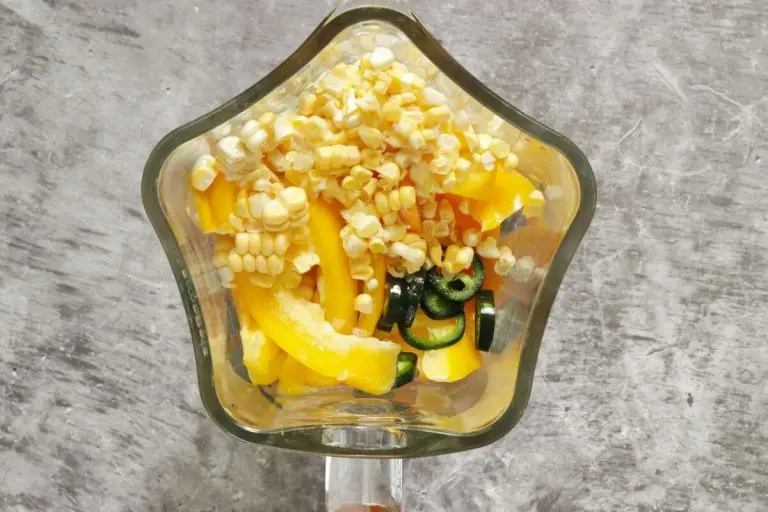 Step 7 - Tomato Corn Gazpacho