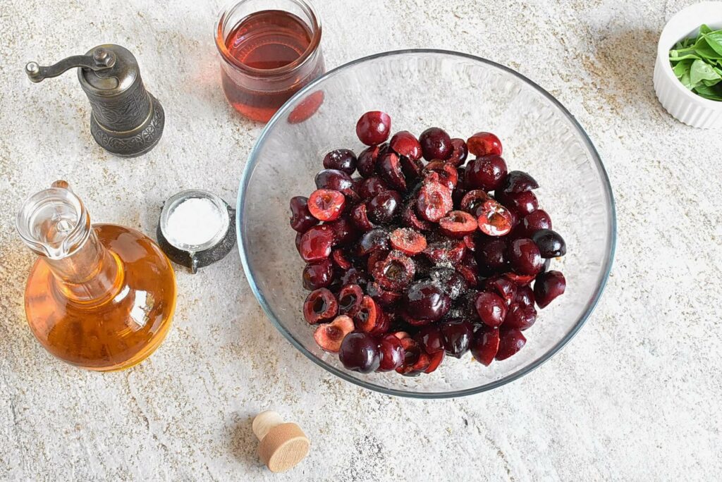 Whipped Ricotta with Roasted Sweet Cherries recipe - step 2