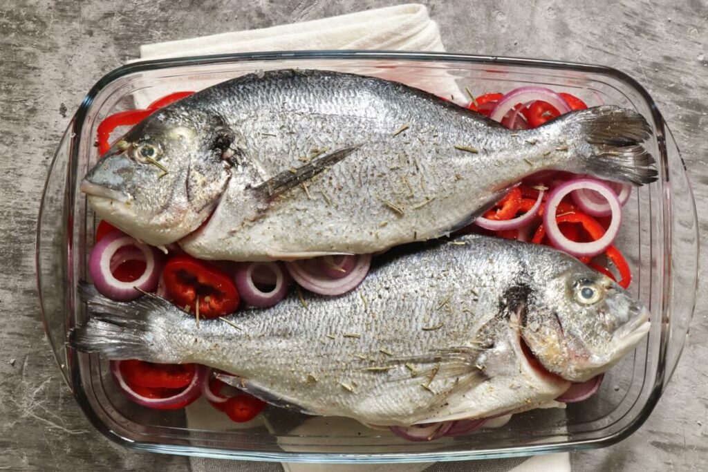 Baked Sea Bream recipe - step 3