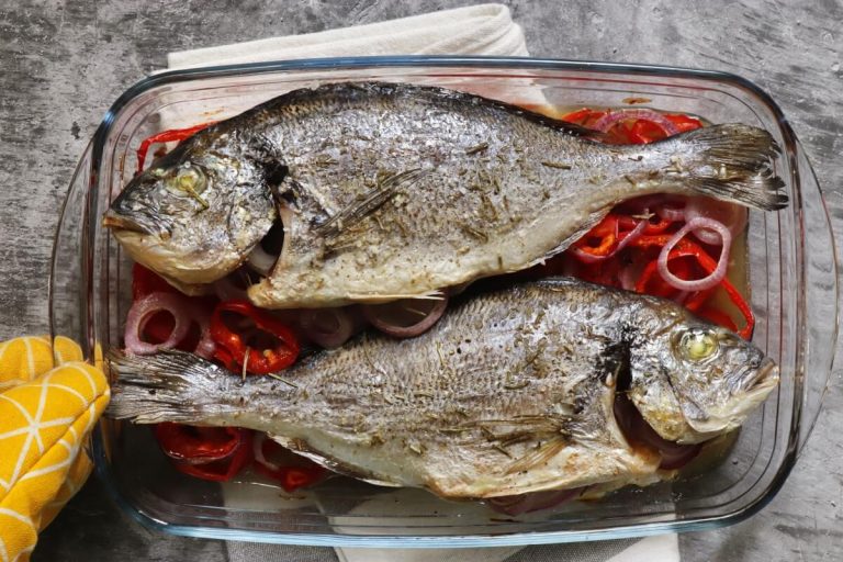 Step 4 - Baked Sea Bream