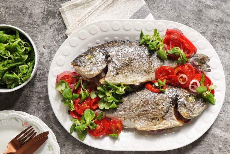 Step 5 - Baked Sea Bream