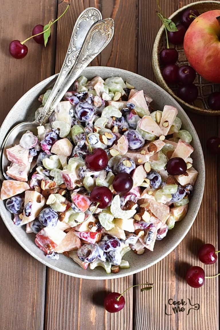 Lilly Mathuse Cherry Waldorf Salad Recipe - Easy Step-by-Step Guide | COOK.ME