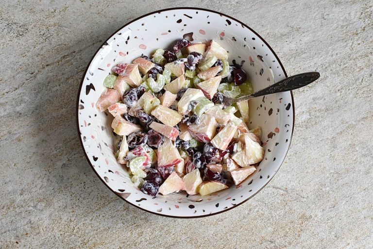 Step 5 - Cherry Waldorf Salad