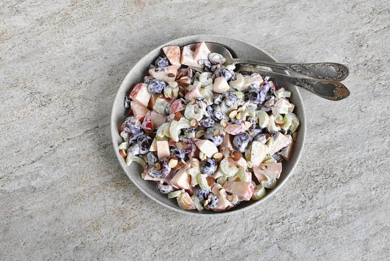 Step 7 - Cherry Waldorf Salad