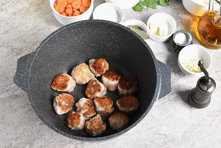 Step 3 - Creamy Chicken Meatball Soup