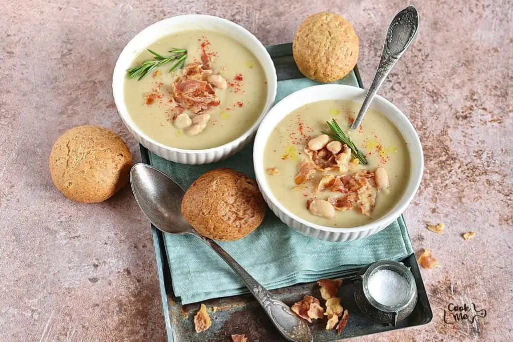 Creamy White Bean Rosemary Soup