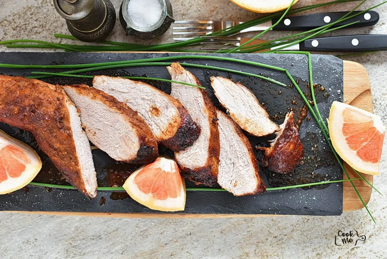 Grapefruit-and-Sugar-Rubbed Pork Tenderloin