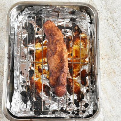 Grapefruit-and-Sugar-Rubbed Pork Tenderloin recipe - step 4