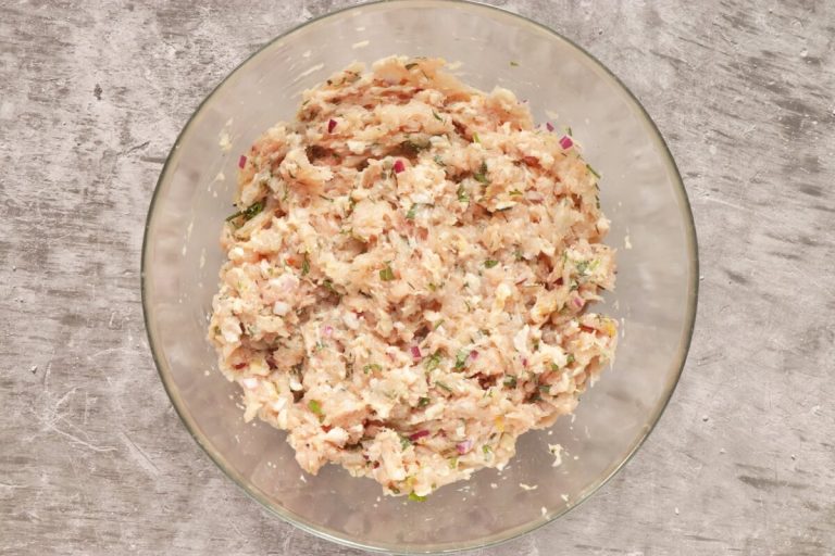 Step 2 - Greek Chicken Meatballs