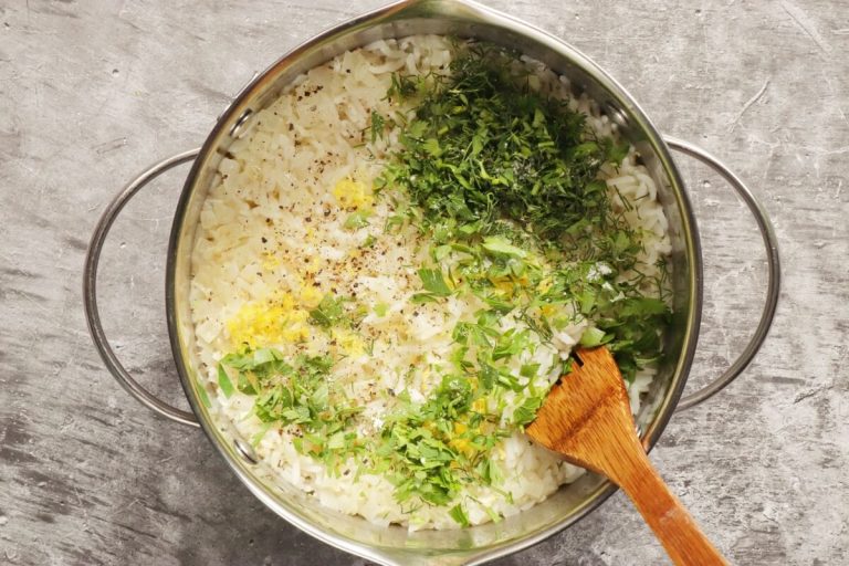 Step 6 - Greek Lemon Rice