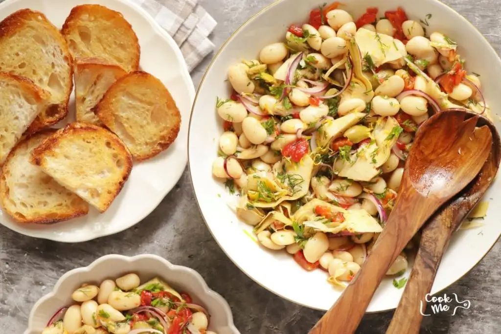 Marinated Butter Beans