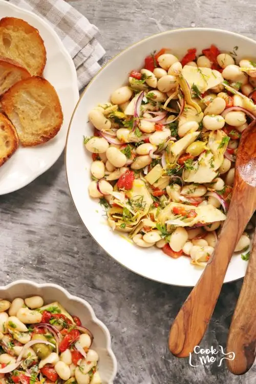 Marinated Butter Beans