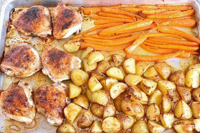 Step 8 - One-Pan Chicken, Carrots & Potatoes