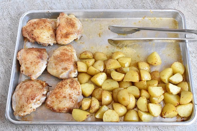 Step 6 - One-Pan Chicken, Carrots & Potatoes