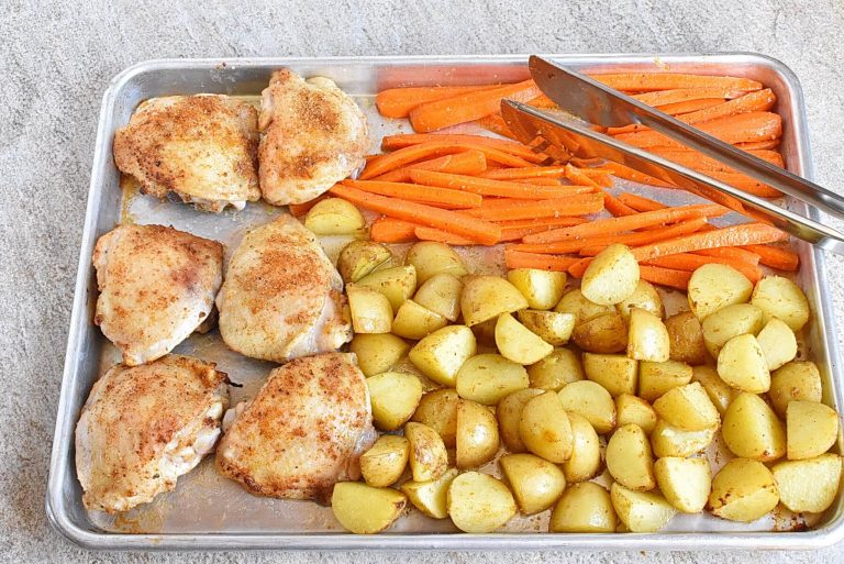 Step 8 - One-Pan Chicken, Carrots & Potatoes