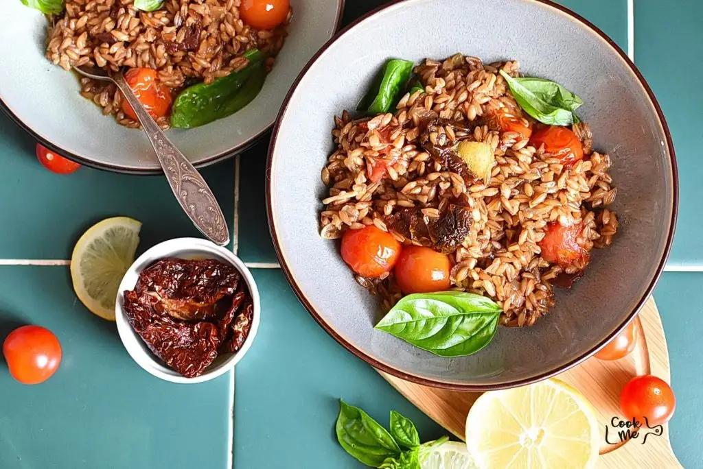 One-Pot Sun-Dried Tomato Farro
