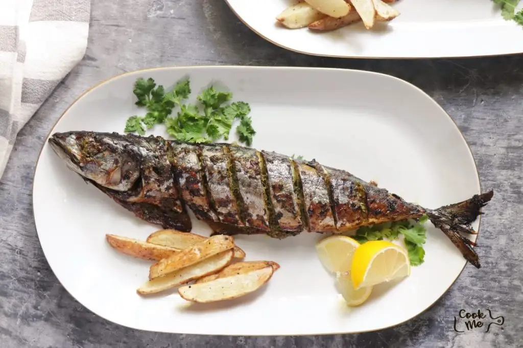 Oven Roasted Mackerel