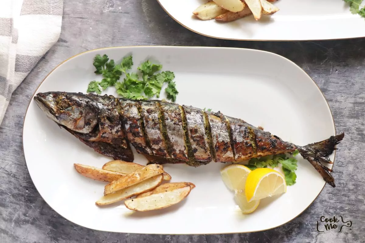 Oven Roasted Mackerel