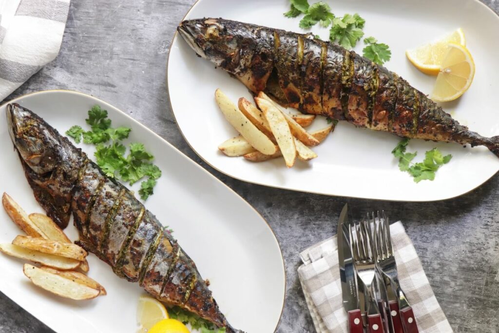 How to serve Oven Roasted Mackerel