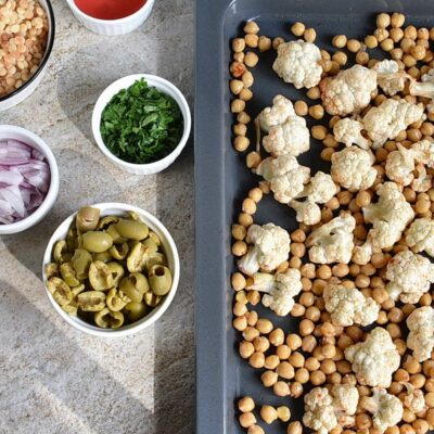 Roasted Cauliflower & Fregola Salad recipe - step 2