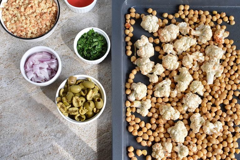 Step 2 - Roasted Cauliflower & Fregola Salad
