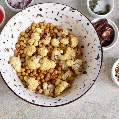 Roasted Cauliflower & Fregola Salad recipe - step 4