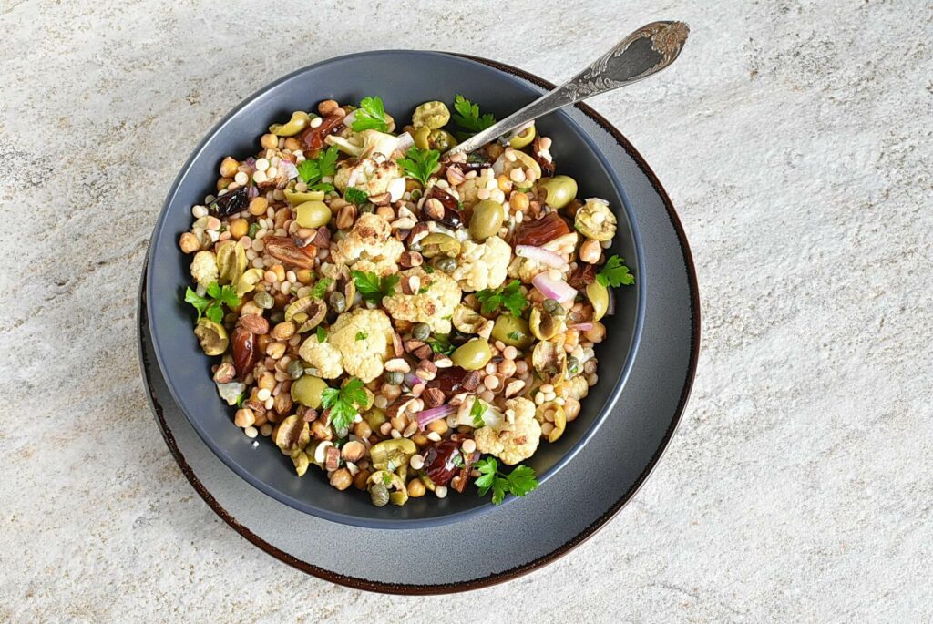 How to serve Roasted Cauliflower & Fregola Salad