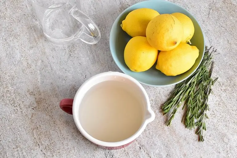 Step 1 - Rosemary Lemonade