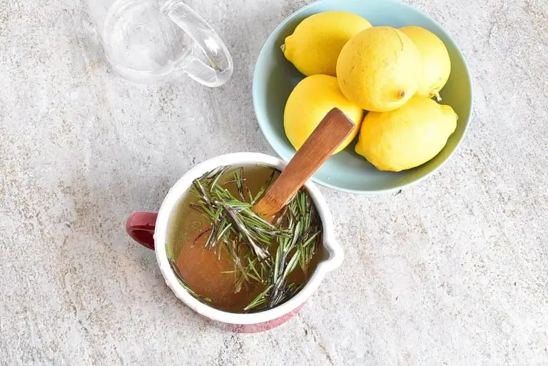 Step 1 - Rosemary Lemonade
