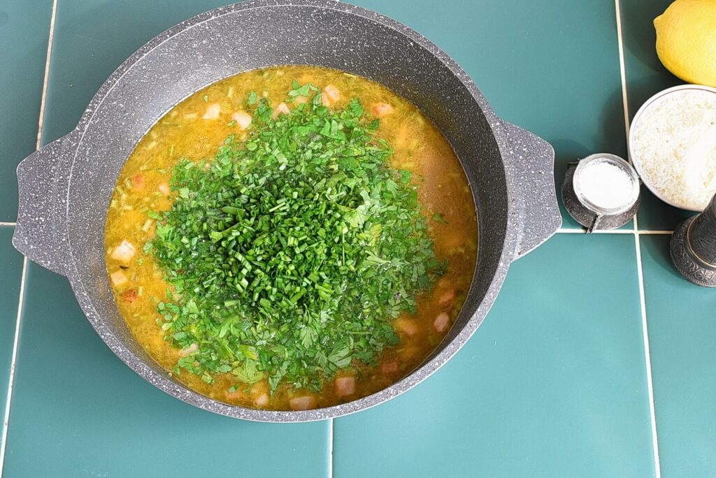 Spring Herb Soup recipe - step 8