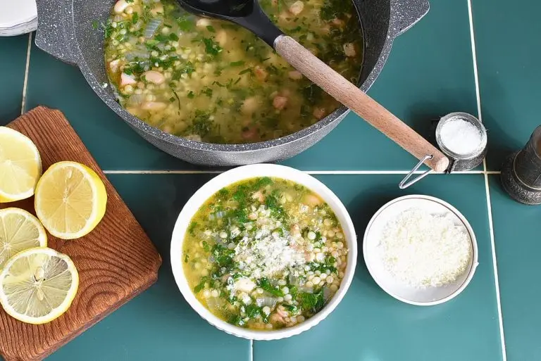 Step 9 - Spring Herb Soup