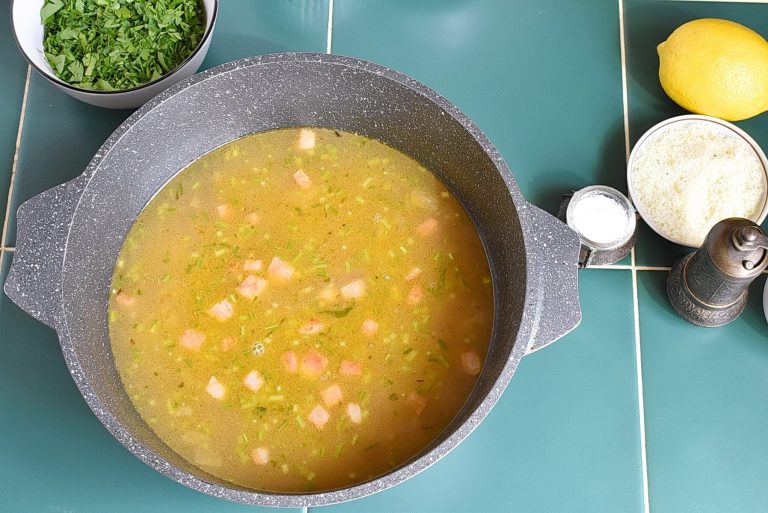 Step 6 - Spring Herb Soup
