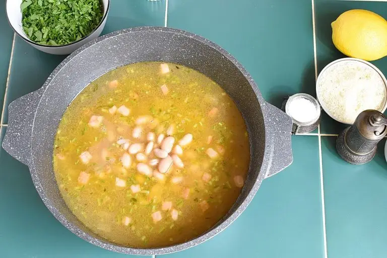Step 7 - Spring Herb Soup