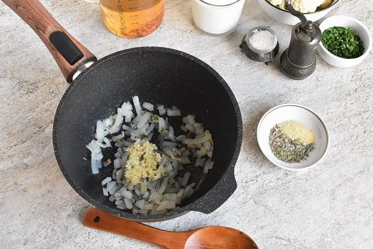 Step 2 - Vegan Cauliflower Soup
