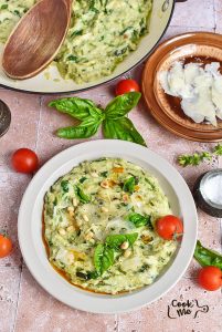 Zucchini Butter Polenta
