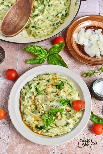 Zucchini Butter Polenta