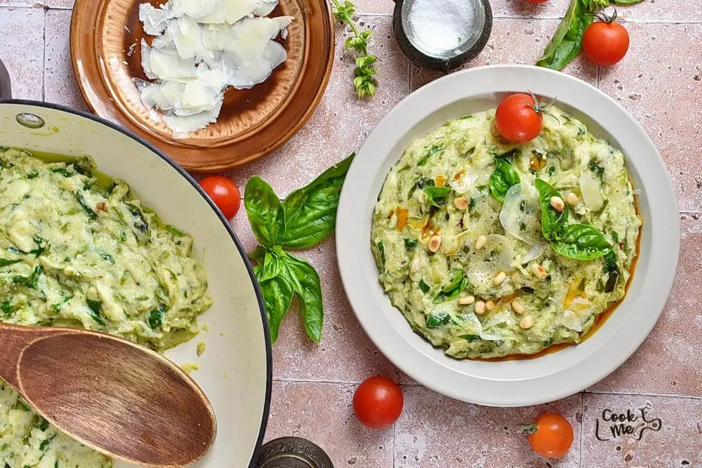 Zucchini Butter Polenta