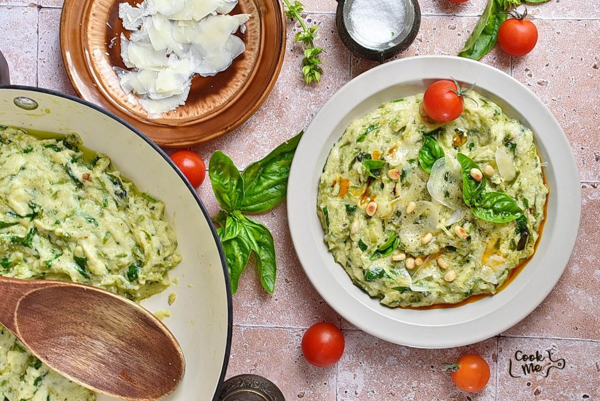 Zucchini Butter Polenta