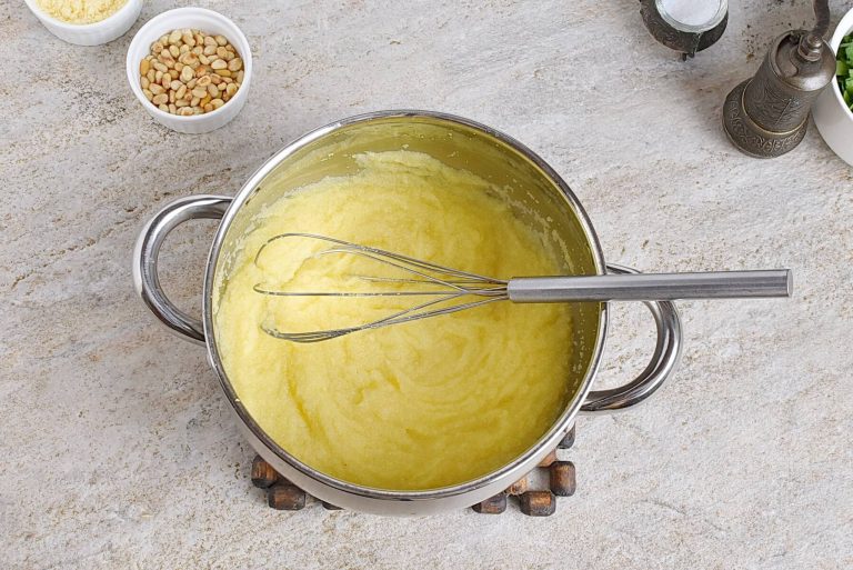 Step 3 - Zucchini Butter Polenta
