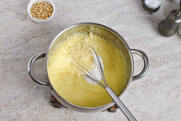 Step 4 - Zucchini Butter Polenta