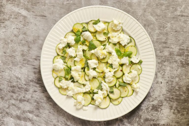 Step 3 - Zucchini Crudo
