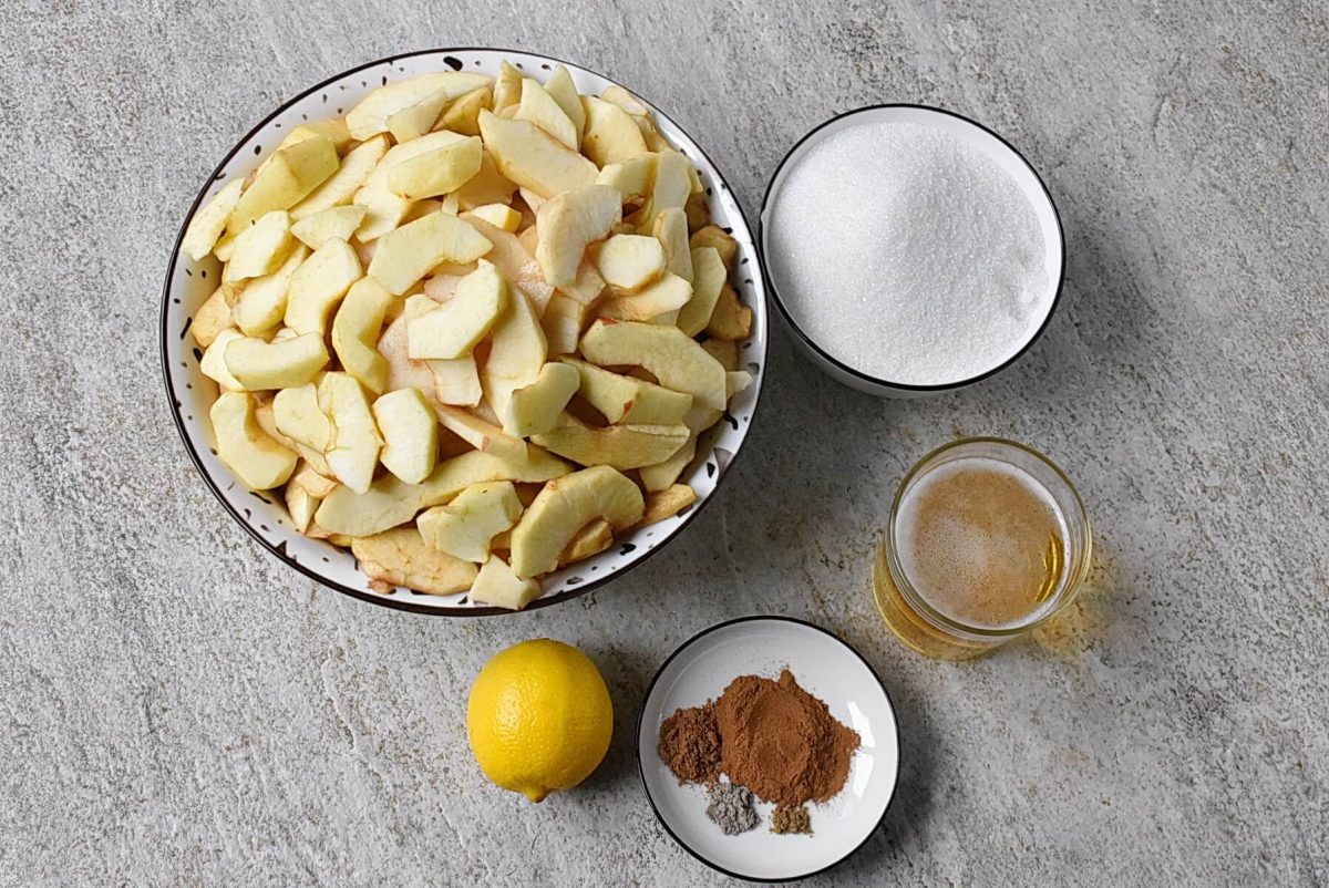 Ingredients for Apple-Pear Butter