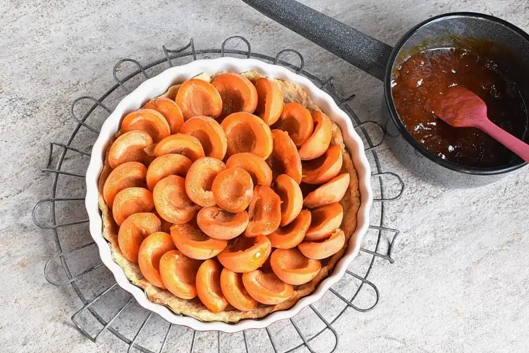 Step 9 - Brandied Apricot Tart