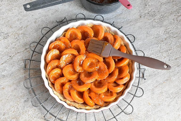 Step 9 - Brandied Apricot Tart