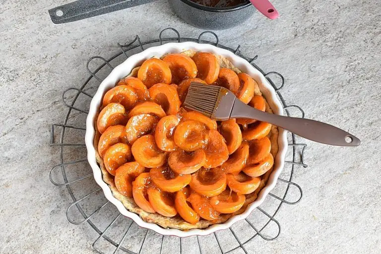 Step 9 - Brandied Apricot Tart