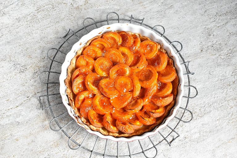 Step 11 - Brandied Apricot Tart