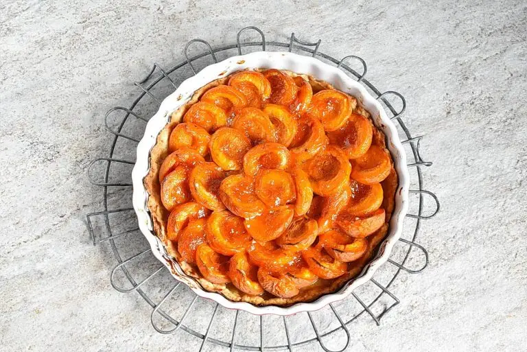 Step 11 - Brandied Apricot Tart