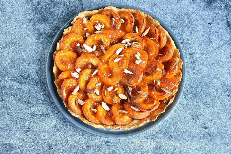 Step 12 - Brandied Apricot Tart